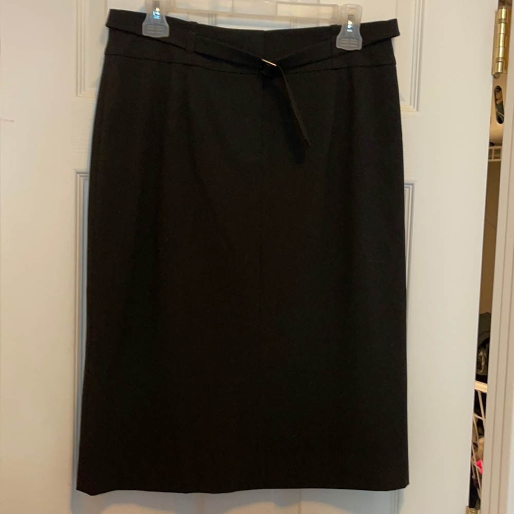 Talbots Black Pencil Skirt